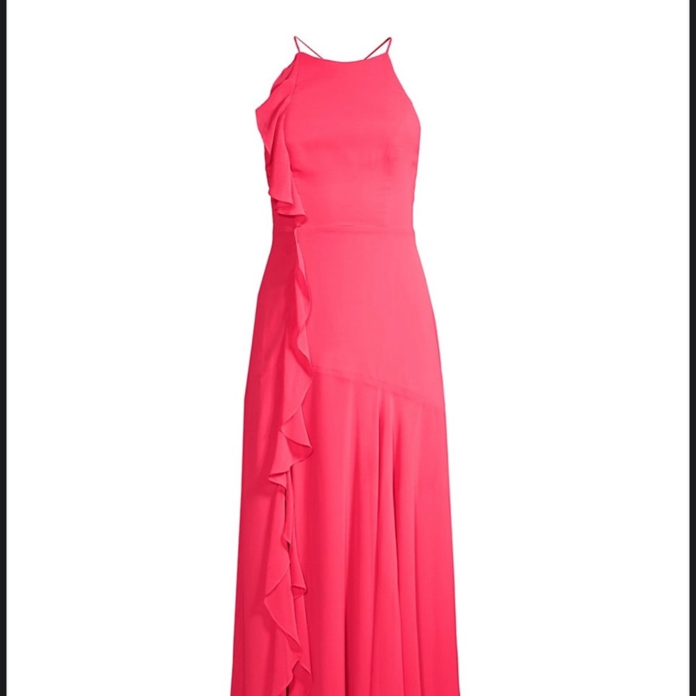 Fame and Partners appleby sleeveless ruffle dress